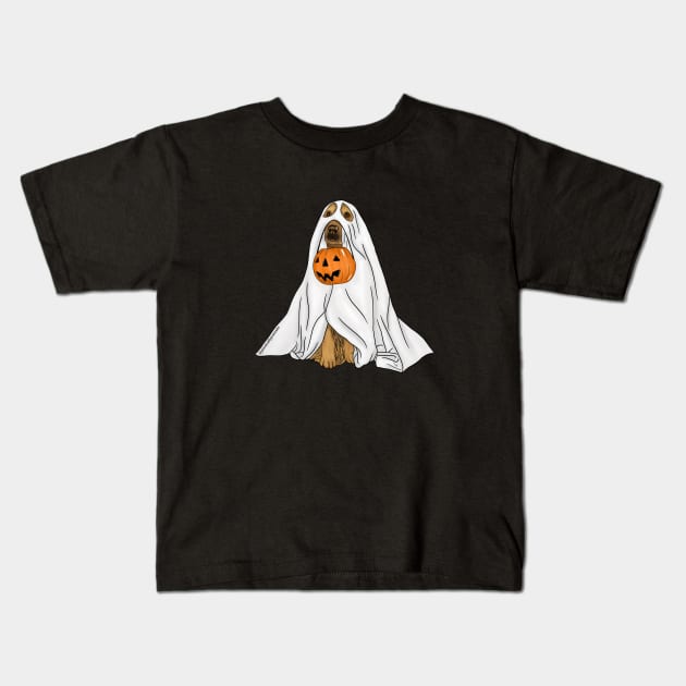 Hallowoof Kids T-Shirt by PracticallyPortraits